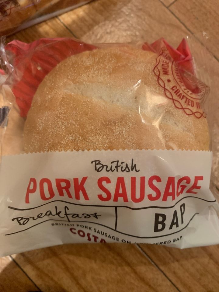 Costa Pork Sausage Bap x 8 OLIO