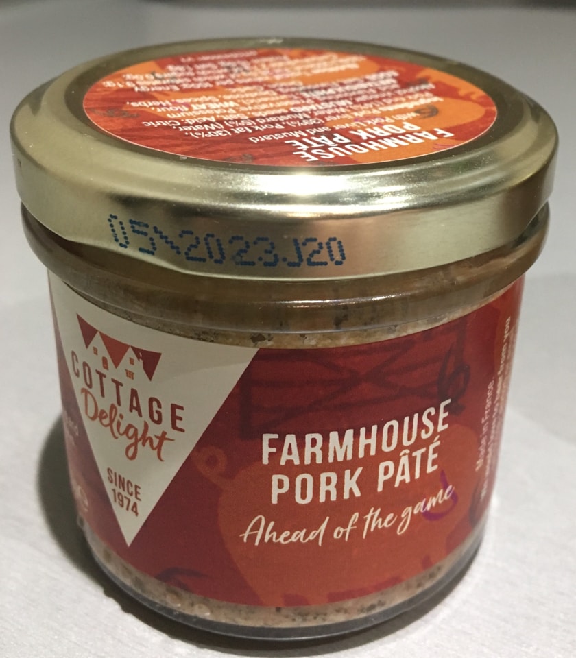 Cottage Delight Farmhouse Pork Pate OLIO