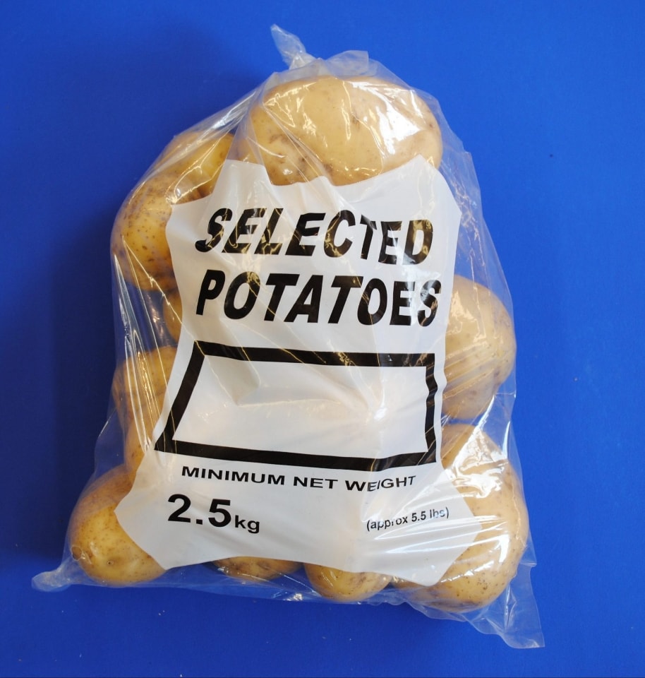 Kg bag of potatos OLIO