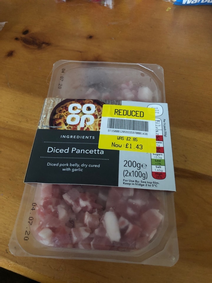 Diced Pancetta OLIO