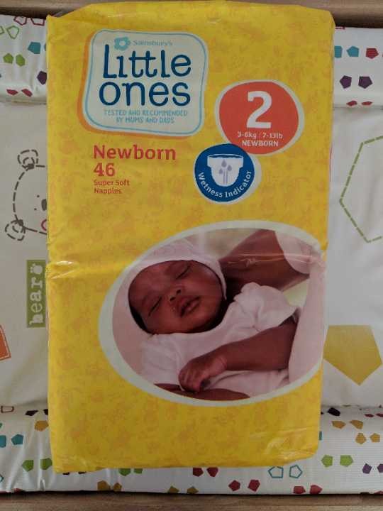 Sainsbury's nappies OLIO