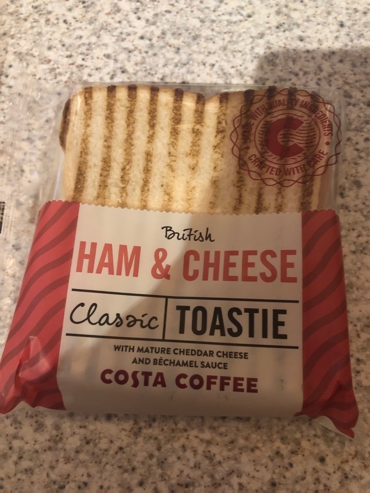 Ham and cheese toastie OLIO