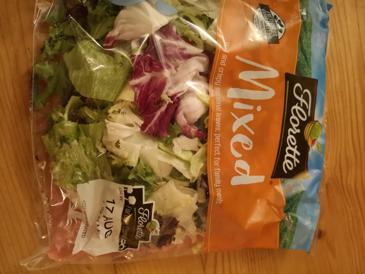 Tesco Mixed Salad OLIO