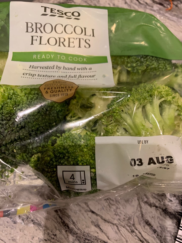 Tesco Broccoli Florets x 2 OLIO