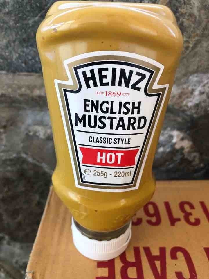 English hot mustard OLIO