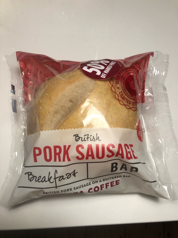 Costa Pork Sausage Bap OLIO