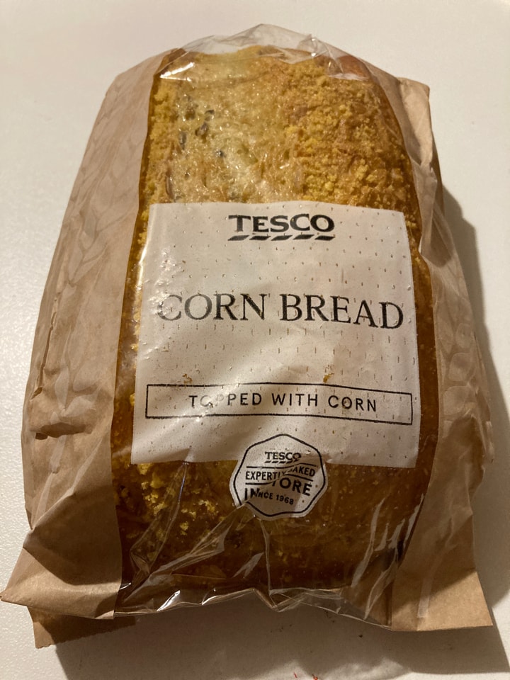 Tesco corn bread OLIO