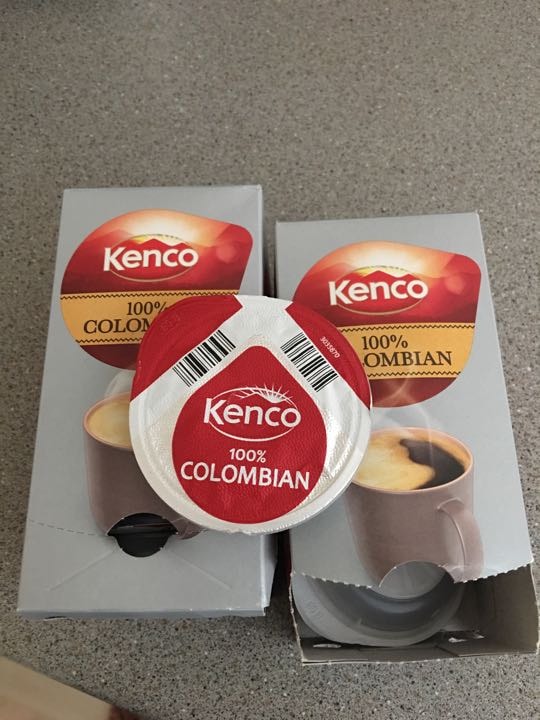 Kenco Tassimo Coffee Pods, colambian coffee OLIO
