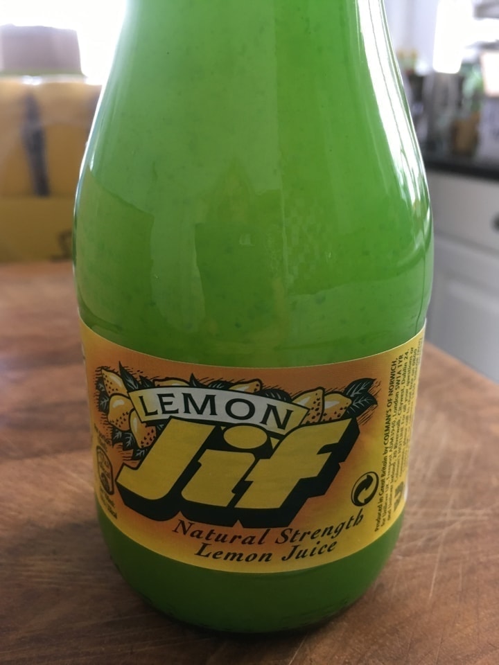 Jif lemon juice OLIO
