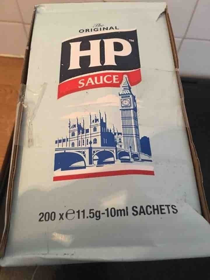Hp sauce sachets x 100 OLIO