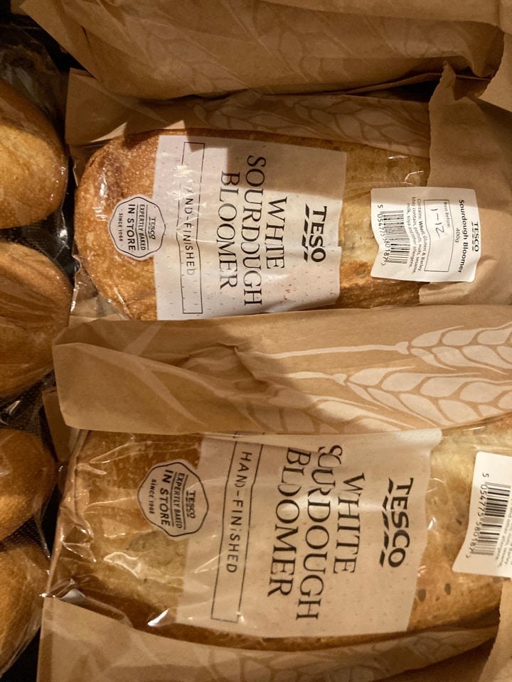 Tesco sourdough bloomer OLIO