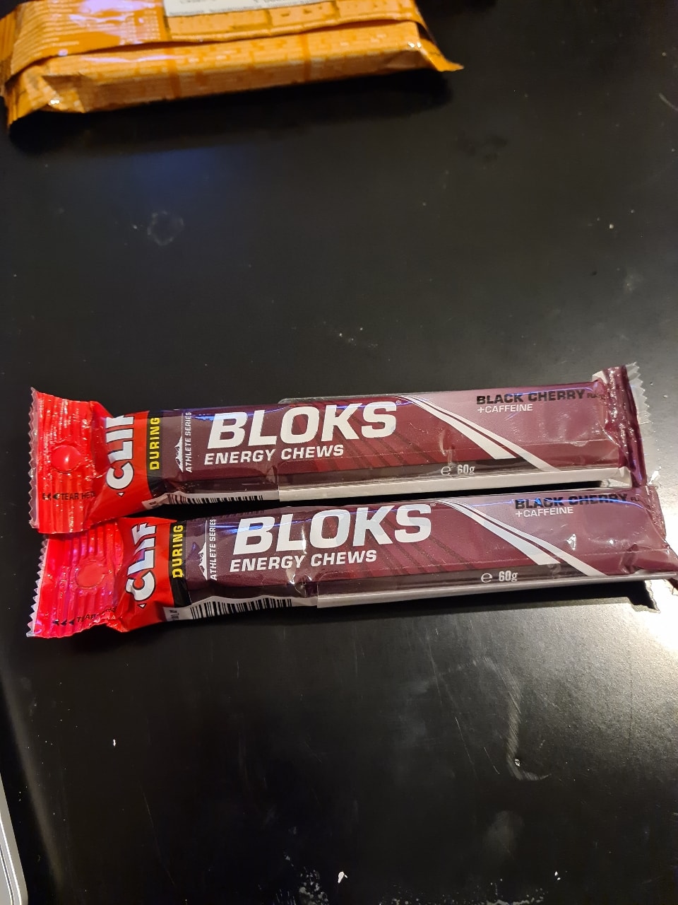 Bloks energy chews black cherry OLIO