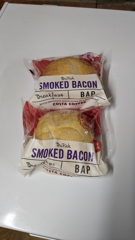 Costa Smoked Bacon Bap x 12 OLIO