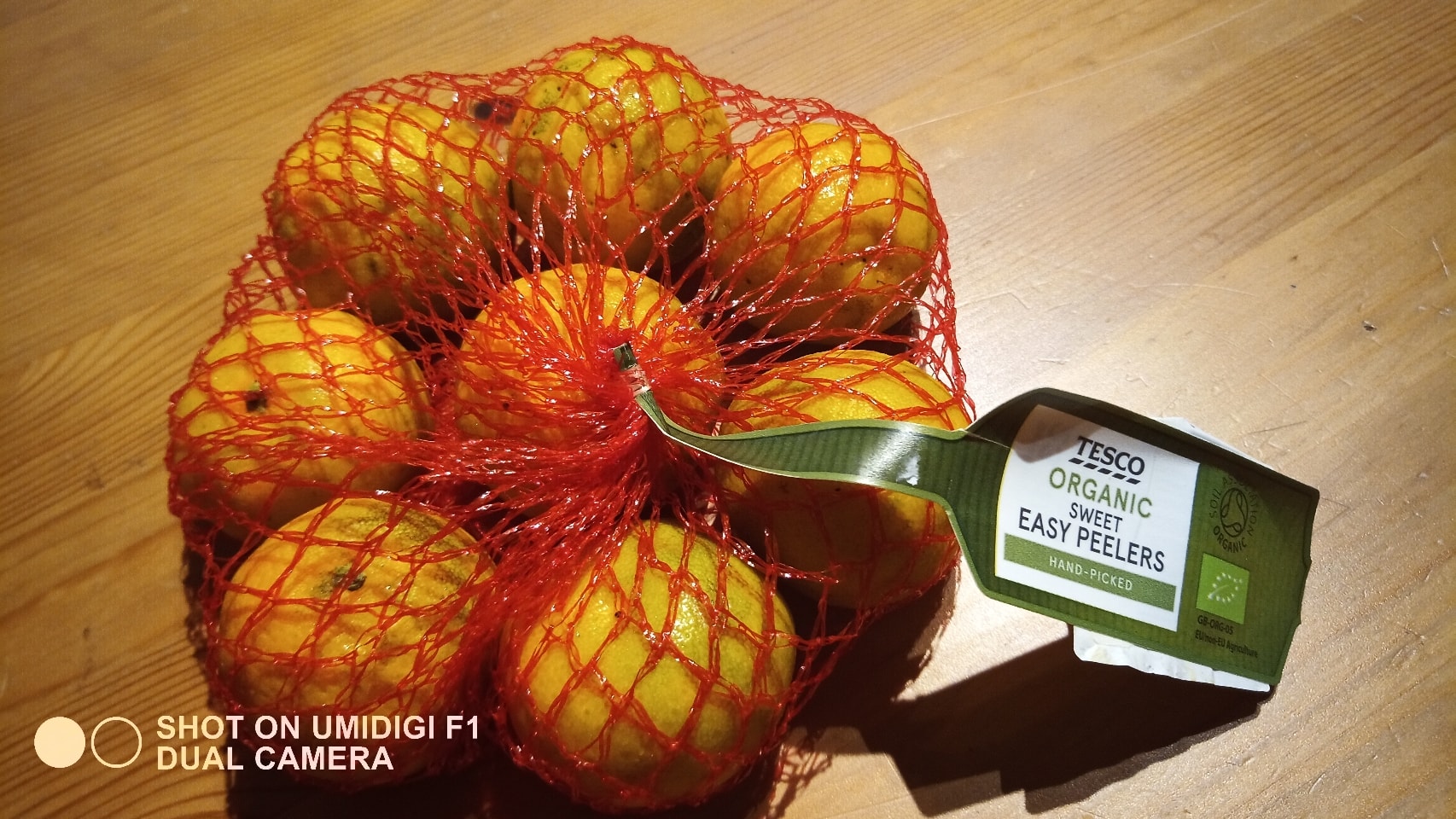 Organic easy peelers OLIO