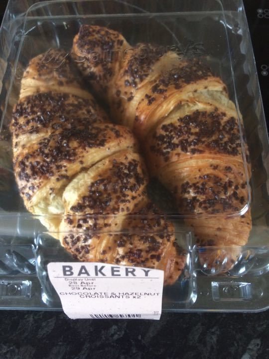 Choc hazelnut croissant OLIO