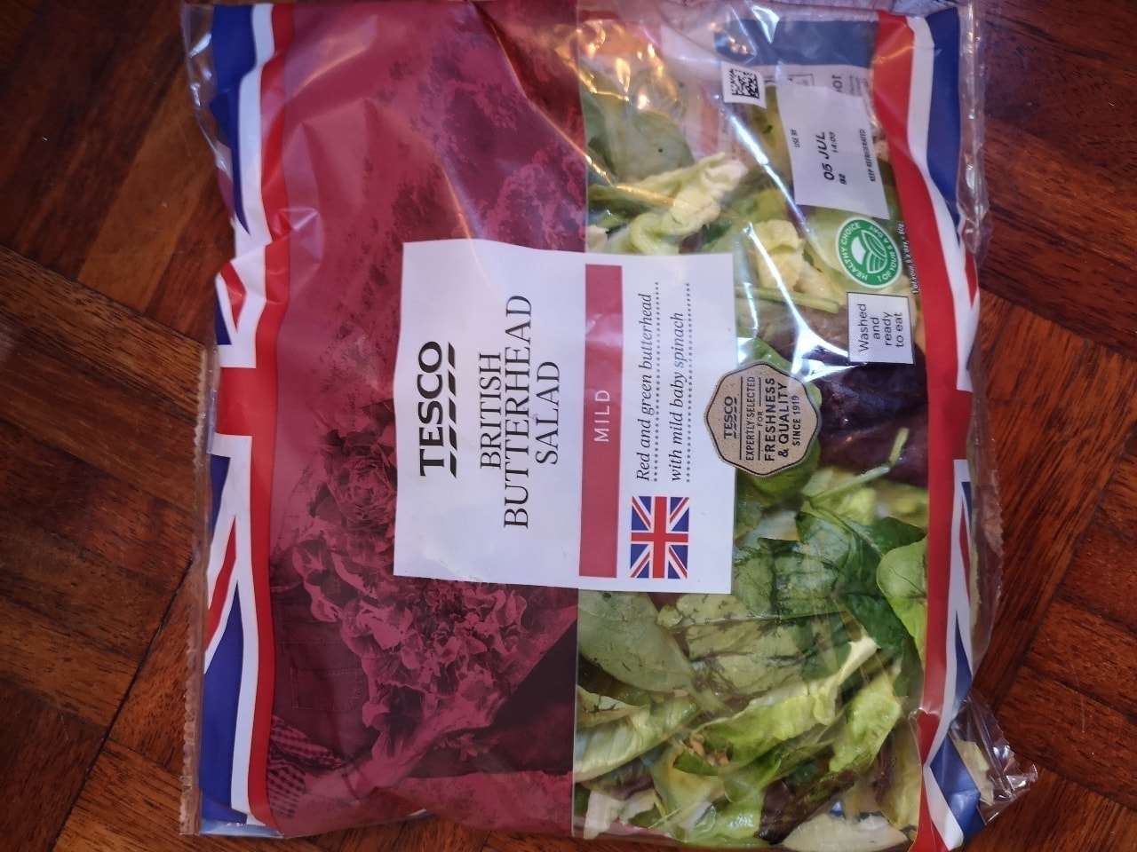 Tesco Butterhead Salad OLIO