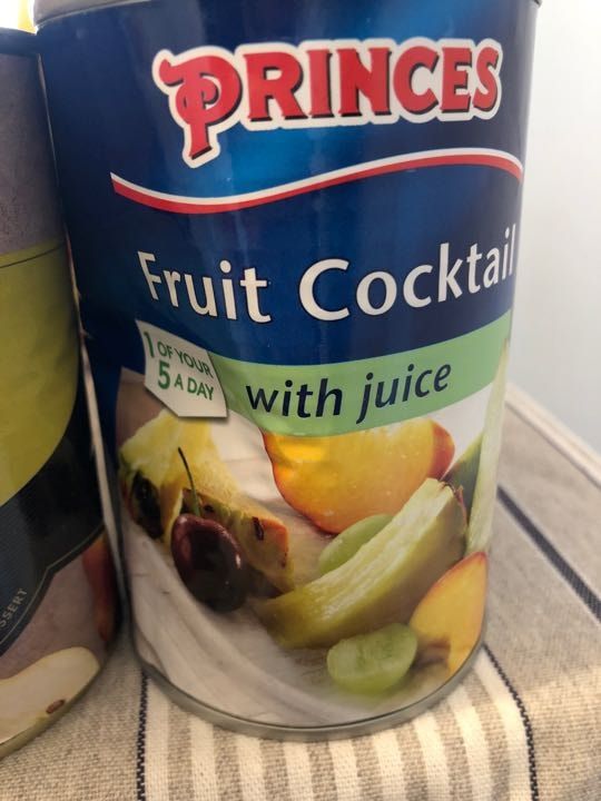 Fruit cocktail in syrup OLIO