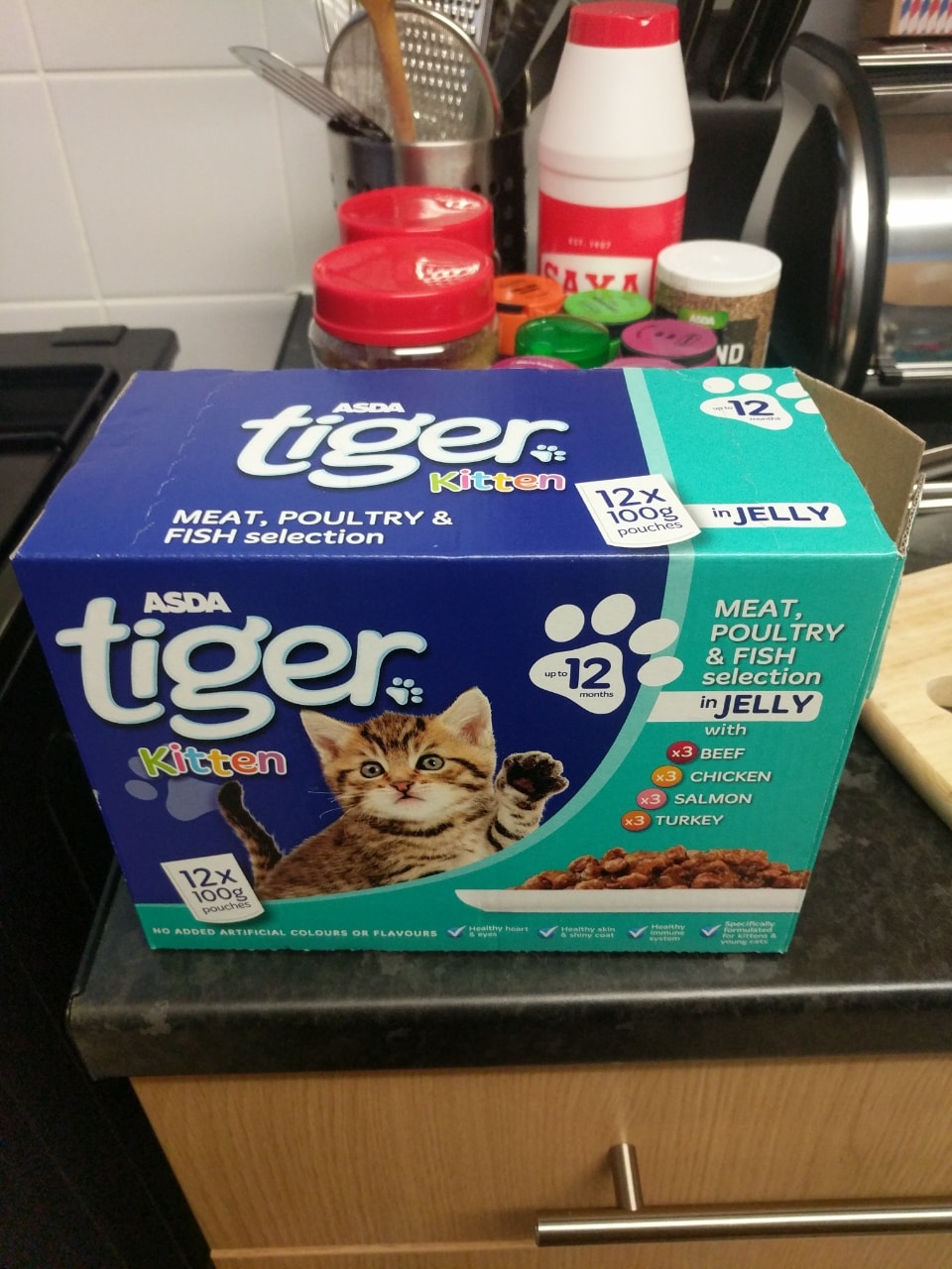 asda tiger kitten food