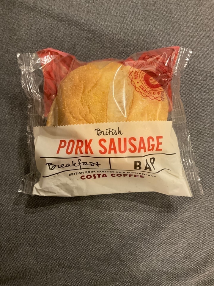 Pork sausage bap OLIO