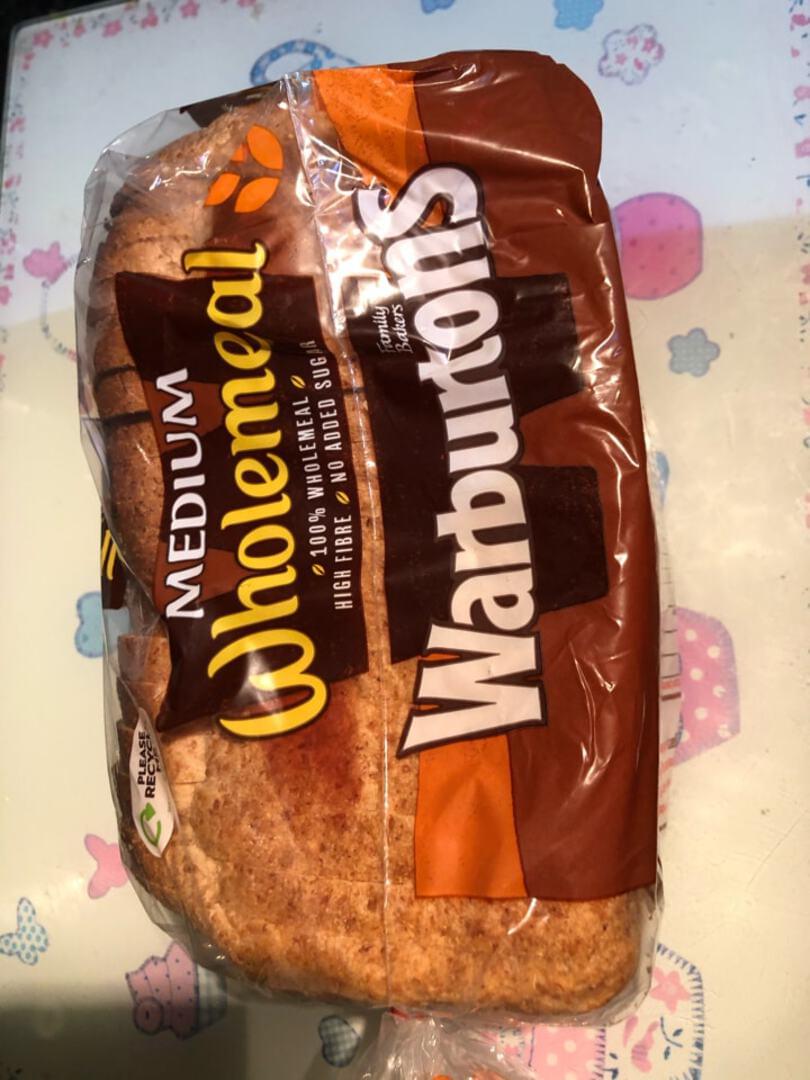 Warburtons wholemeal loaf OLIO