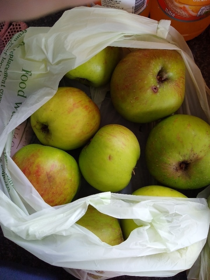 Bramley cooking apples OLIO