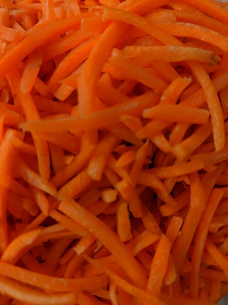 Shredded carrots OLIO