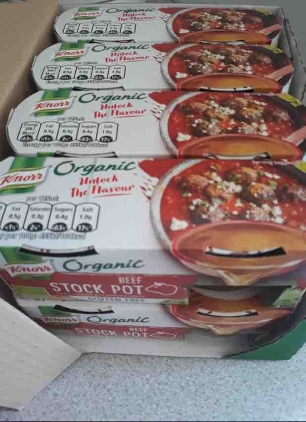 UseUpSoon!!Knorr Organic Beef Stock Pots! OLIO