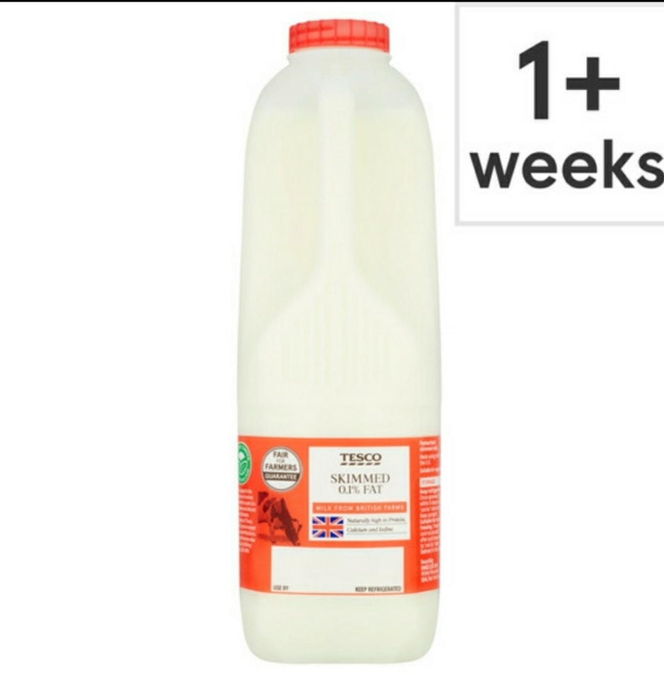 Tesco Milk OLIO tesco-milk-olio