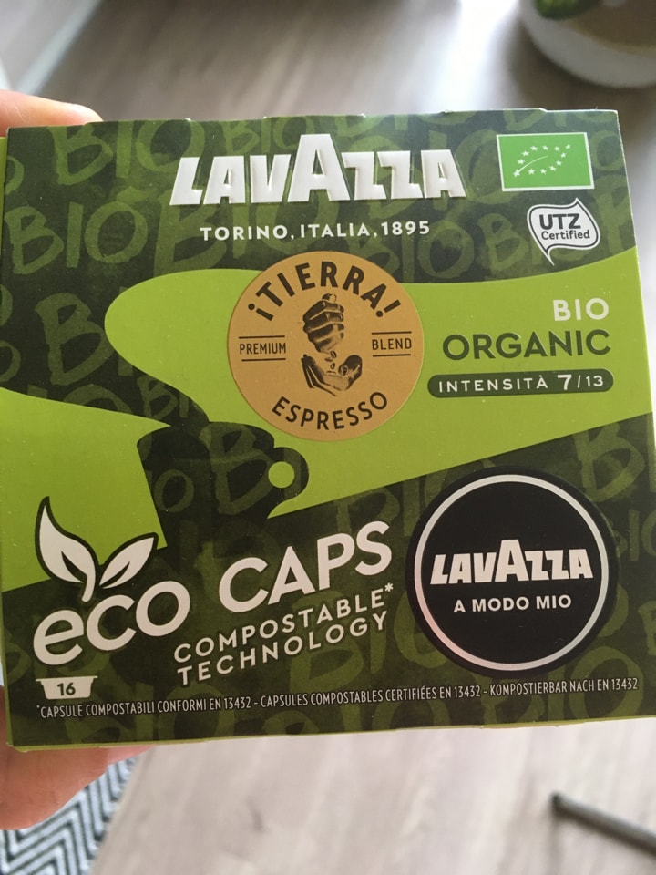 Lavazza eco compostable coffee pods OLIO